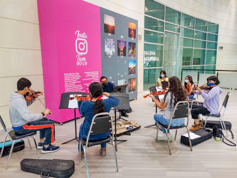 Semillero Creativo de Orquesta sinfónica comunitaria de Reynosa